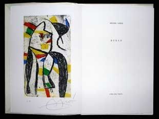 Иллюстрированная Книга Miró - Le ruban