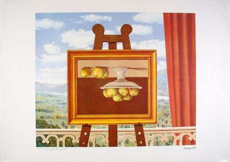 Литография Magritte - Le réveil Matin - The Morning Alarm clock
