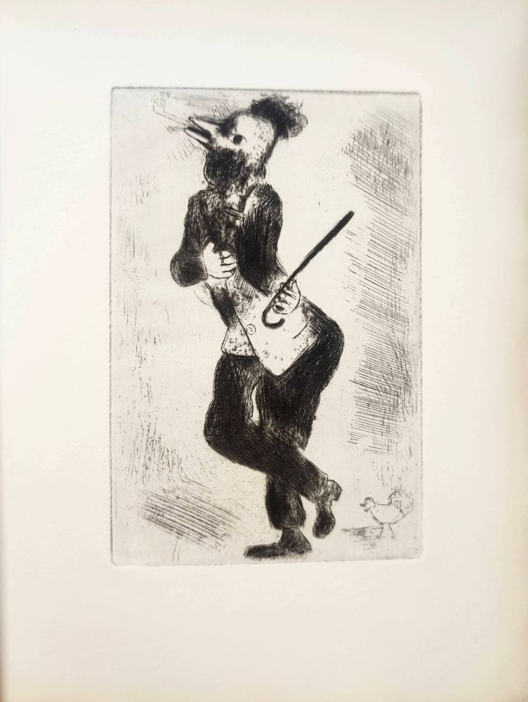 Офорт Chagall - Le Sept Péchés Capitaux