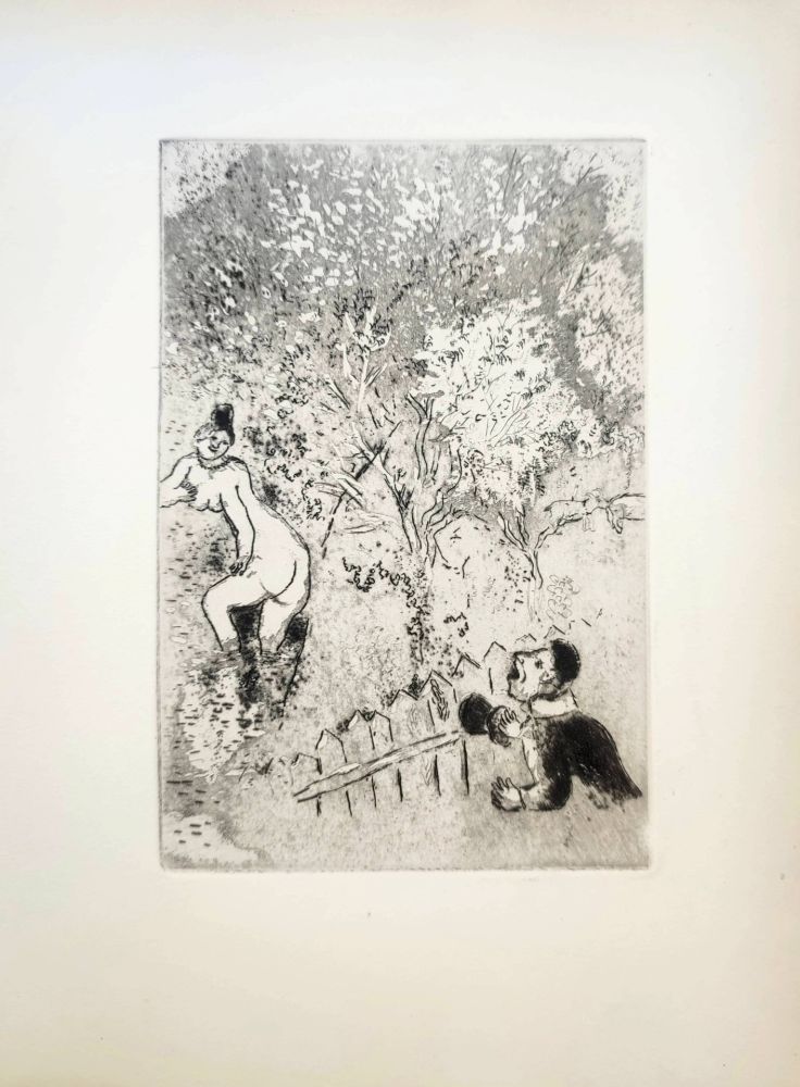 Офорт Chagall - Le Sept Péchés Capitaux