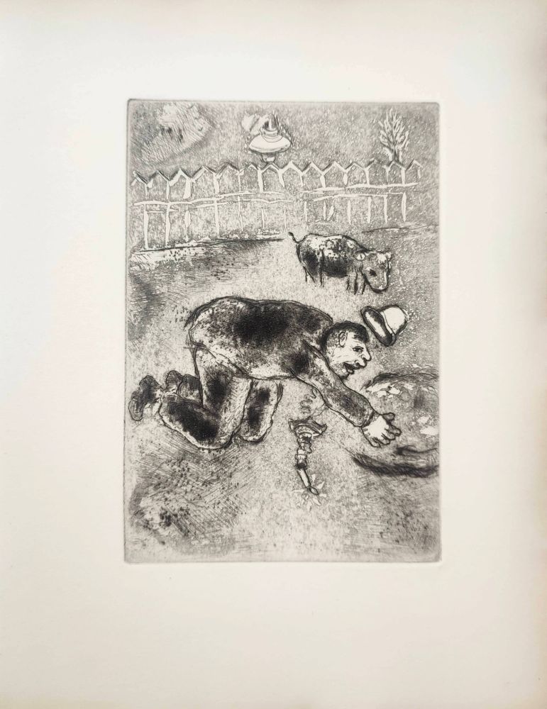 Офорт Chagall - Le Sept Péchés Capitaux