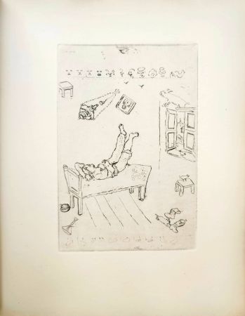 Офорт Chagall - Le Sept Péchés Capitaux