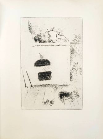 Офорт Chagall - Le Sept Péchés Capitaux