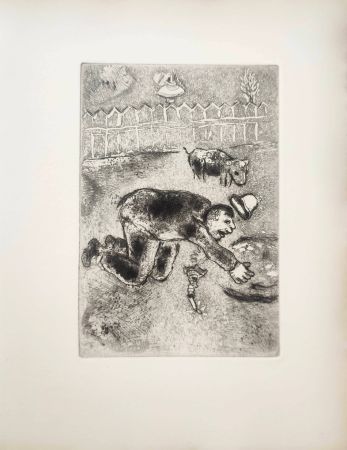 Офорт Chagall - Le Sept Péchés Capitaux