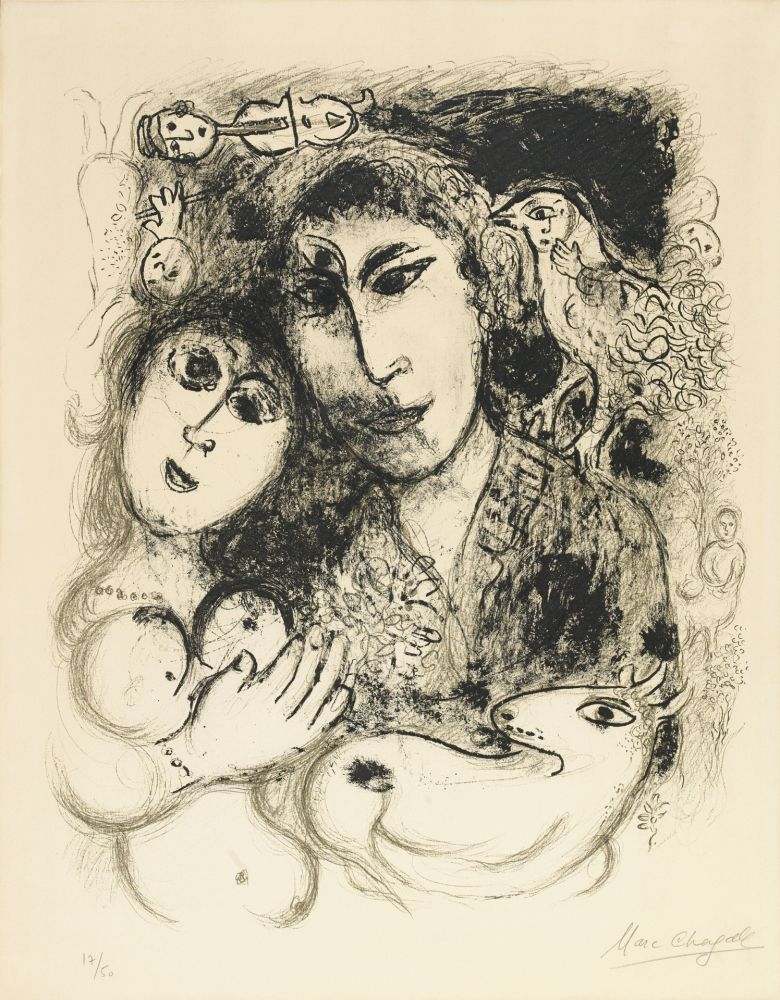 Литография Chagall - Le sortilege