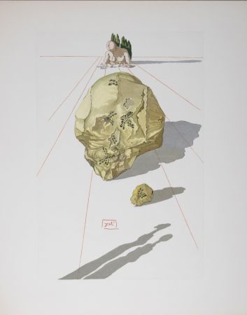 Литография Dali - Le Supplice des Hypocrites