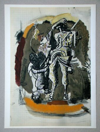 Литография Braque (After) - Le Torero