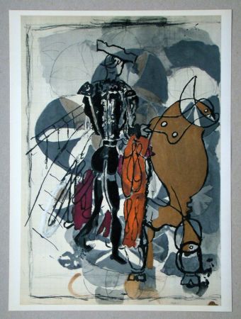 Литография Braque (After) - Le Torero