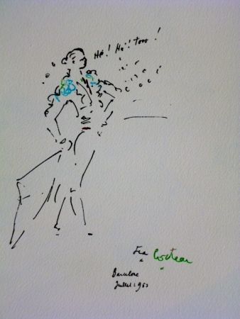 Литография Cocteau - Le Torero