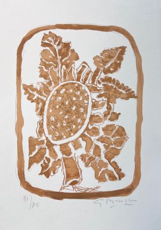 Литография Braque - Le Tournesol 