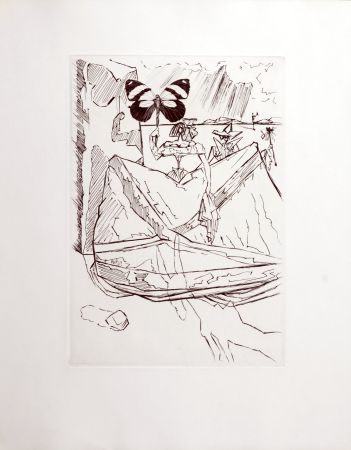 Литография Dali - Le Tricorne, 1958