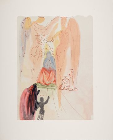 Гравюра На Дереве Dali - Le Triomphe du Christ et de la Vierge, 1963