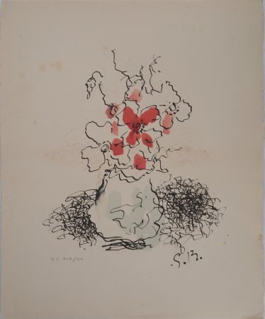 Литография Braque - Le Vase