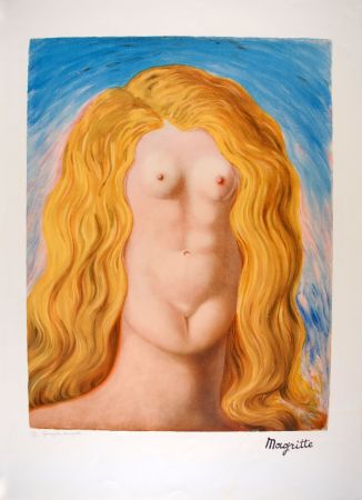 Литография Magritte - Le Viol - The Rape