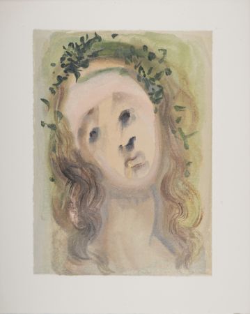 Гравюра На Дереве Dali - Le visage de Virgile, 1963