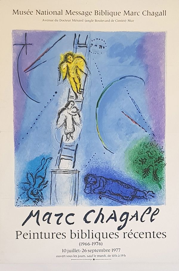 Литография Chagall - L'Echele de Jacob