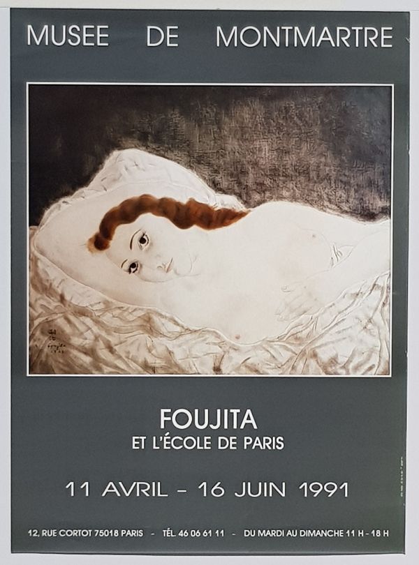 Гашение Foujita - L'Ecole de Paris  Musée  de Montmartre