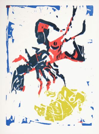 Гравюра На Дереве Lorjou - L'Ecrevisse, 1965