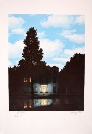 Литография Magritte - L’Empire des Lumières - The Empire of Light