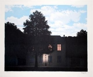 Литография Magritte - L'empire des lumières 1961