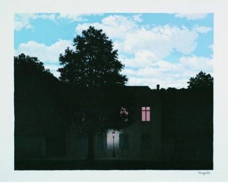 Литография Magritte - L'Empire des Lumières, 1961