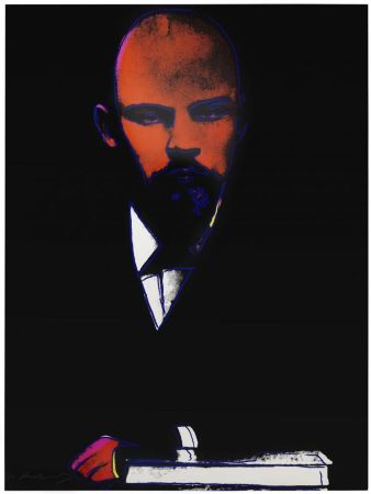 Сериграфия Warhol -  Lenin (Black) (FS II.402)