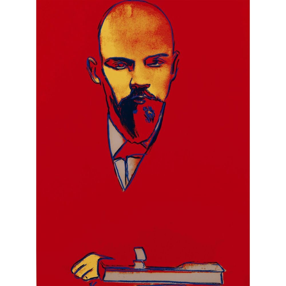 Сериграфия Warhol - Lenin (Red) (FS II.403)