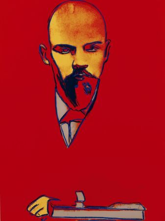 Сериграфия Warhol - Lenin (Red) (FS II.403)