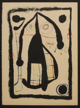 Литография Miró - L'ENTRANGERE