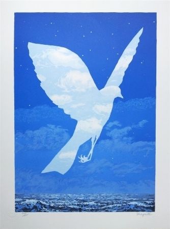 Литография Magritte - L'Entrée en scène