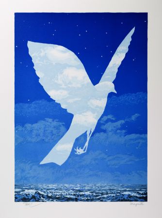 Литография Magritte - L’Entrée en scène (The Emergence)