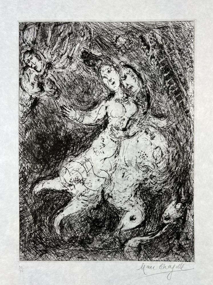 Офорт Chagall - L’envolée