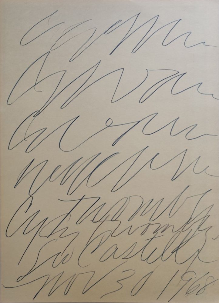 Литография Twombly - 
