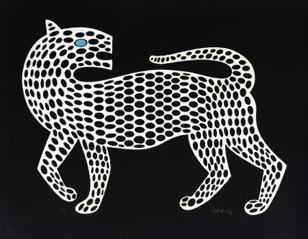 Сериграфия Vasarely - Leopard 1