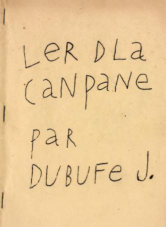 Линогравюра Dubuffet - Ler dla campane