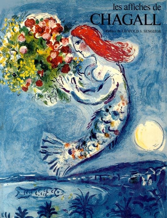 Иллюстрированная Книга Chagall - Les Affiches de Chagall