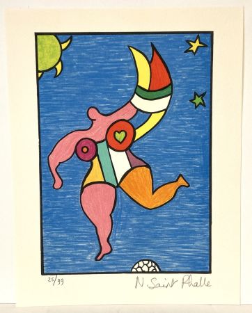 Литография De Saint Phalle - Les ambassadeurs, 1989.