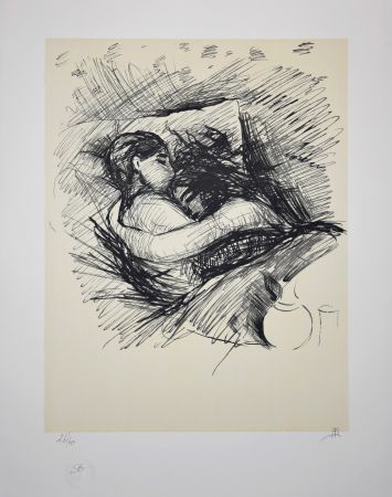Литография Munch - Les Amoureux / Lovers - 1890