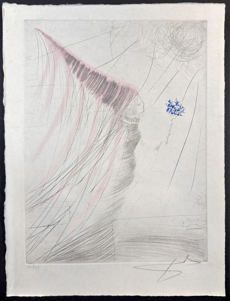 Гравюра Dali - Les Amours de Cassandre The Fairy