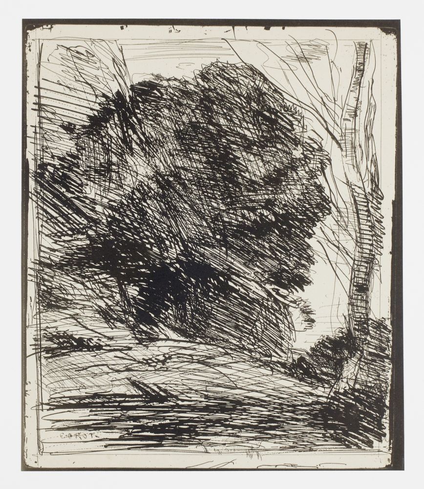 Нет Никаких Технических Corot - Les Arbres dans la Montagne (Trees on the Mountain)