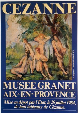 Гашение Cezanne - Les Baigneuses  