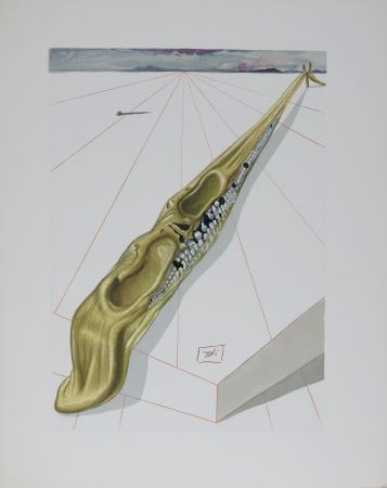 Литография Dali - Les Blasphémateurs