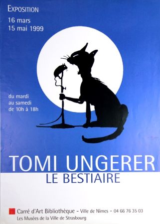 Гашение Ungerer - Les Chats Le Bestiaire 
