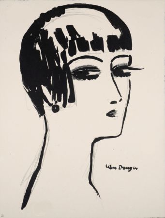 Литография Van Dongen - Les Cheveux Courts, 1924 – Deluxe edition!