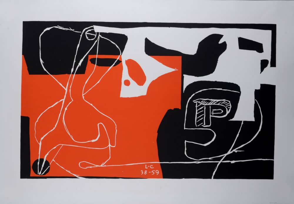 Литография Le Corbusier - Les dés sont jetés