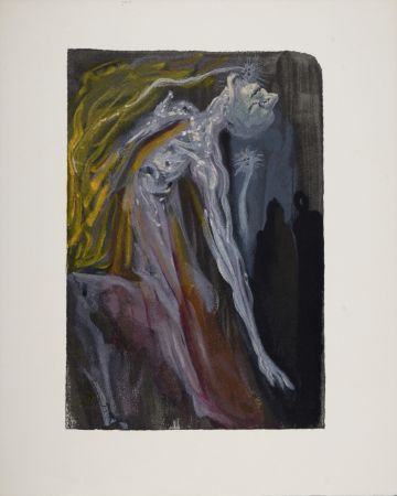 Литография Dali - Les Erinyes