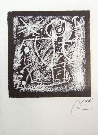Литография Miró - LES ESSÈNCIES DE LA TERRA
