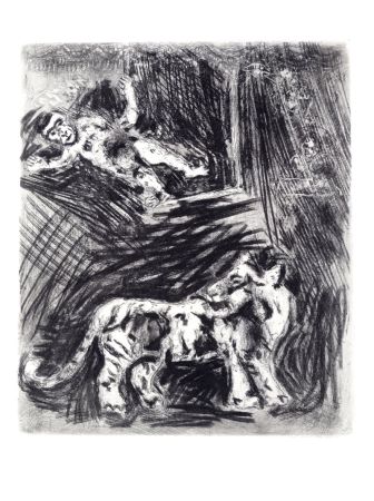 Офорт Chagall - Les fables de La Fontaine