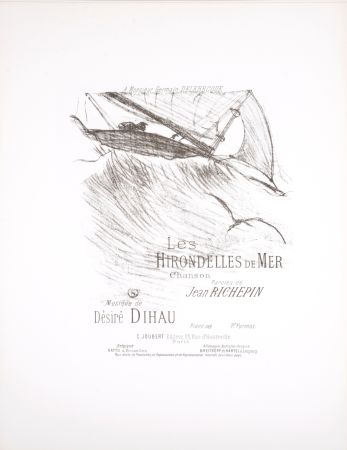 Литография Toulouse-Lautrec - Les Hirondelles de mer, 1895