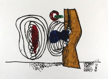 Литография Le Corbusier - Les huits